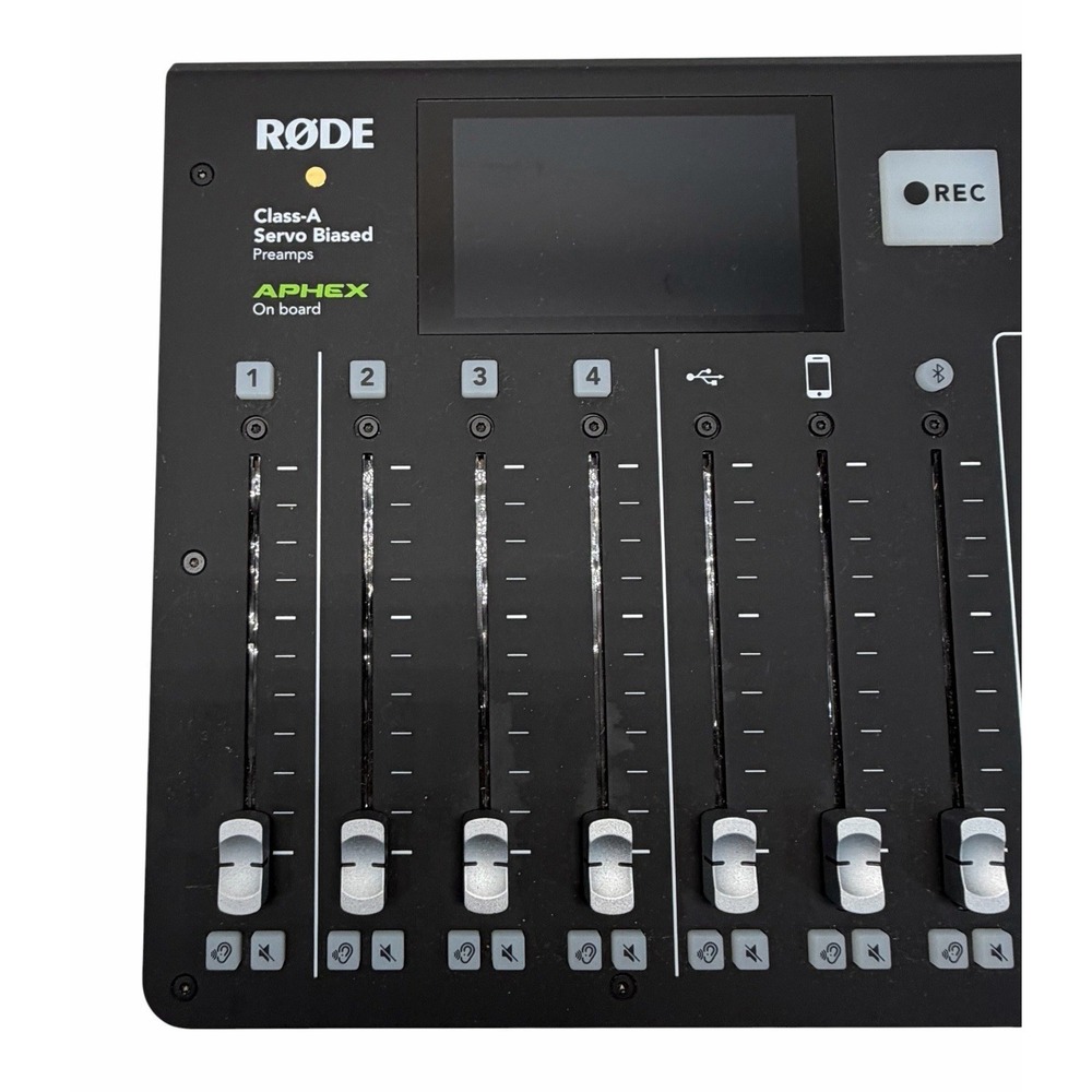 Rode Rodecaster Pro Podcast Production Studio All In One Mic Headset Manual - Picture 11 of 16